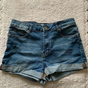 High waisted shorts
